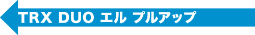 TRX DUO エル プルアップ